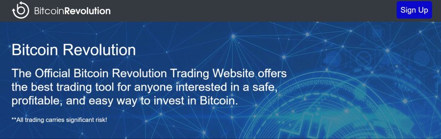 Bitcoin Revolution Homepage