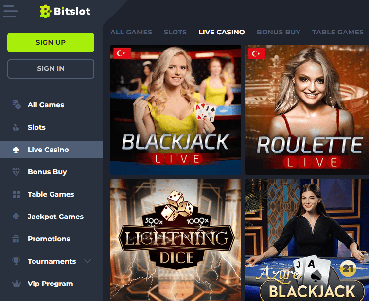 Bitslot ETH casino