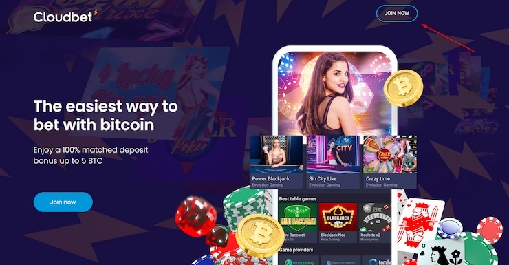 เล่นเกมที่ Cloudbet