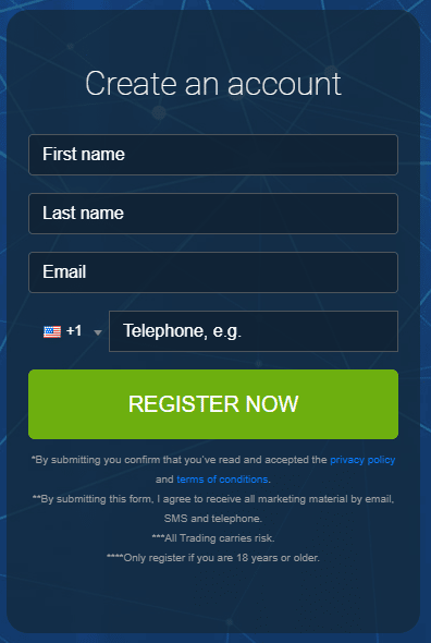 BitVestment register