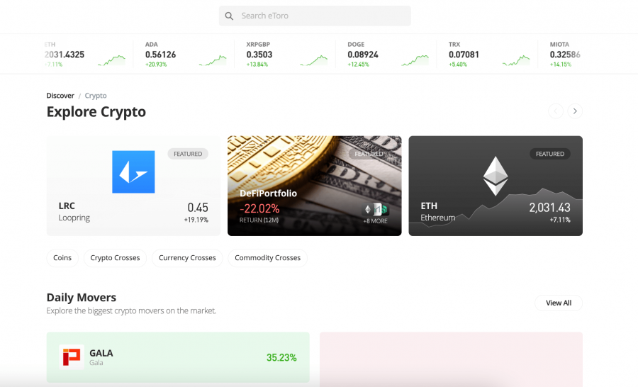 etoro ซื้อ utility token ที่น่าสนใจ