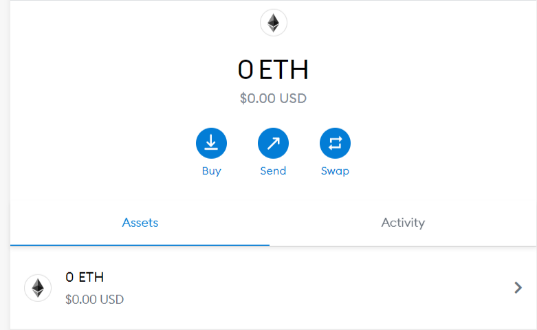 รับ ETH address