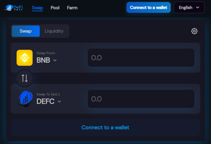 กระดานแลกเปลี่ยน defi - defi swap