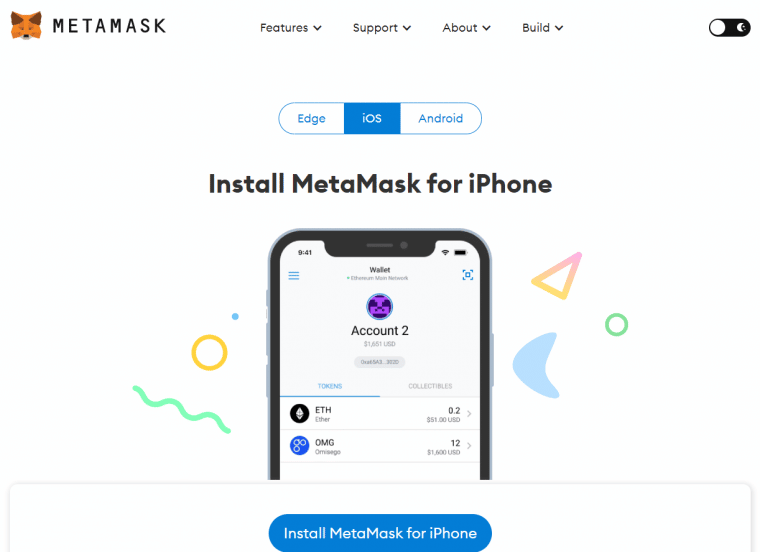 สมัคร MetaMask