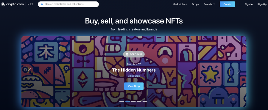 Crypto.com ตลาด nft marketplace ขาย nft ซื้อ nft ที่ไหนดี