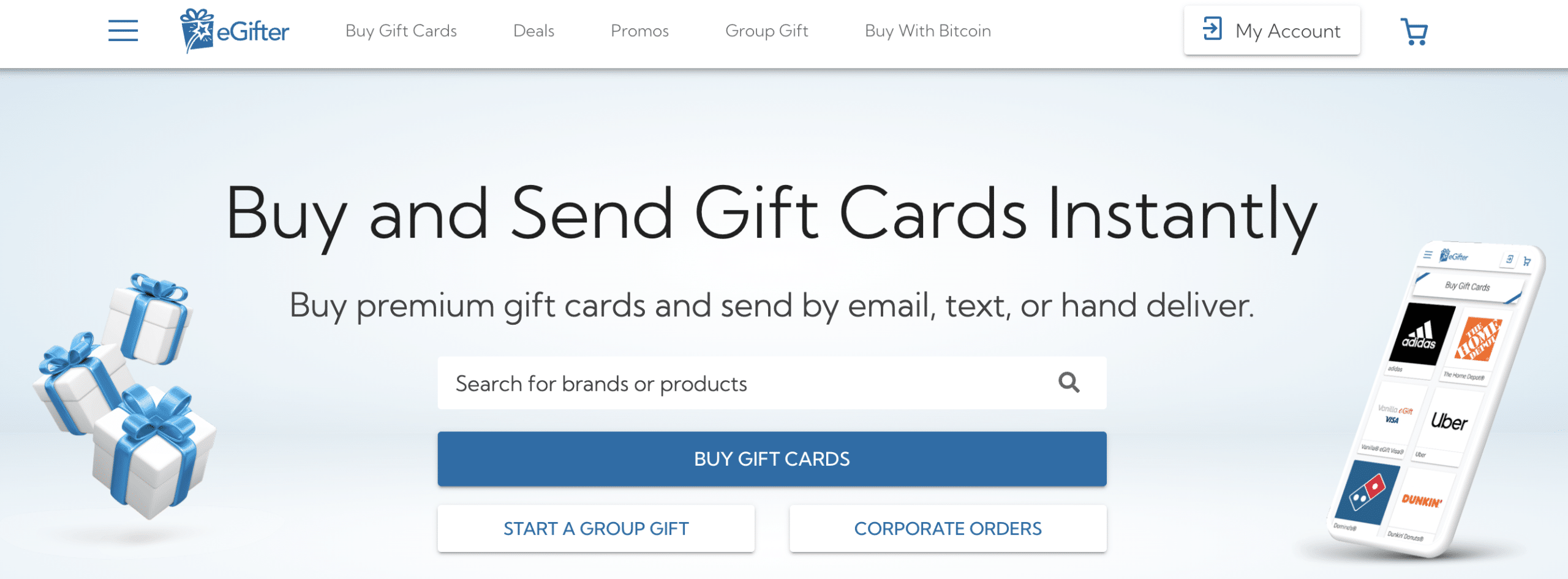 eGifter bitcoin