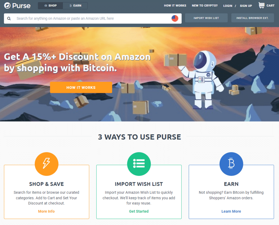 ซื้อเครื่องใช้ไฟฟ้าด้วย bitcoin ที่ Purse.io 