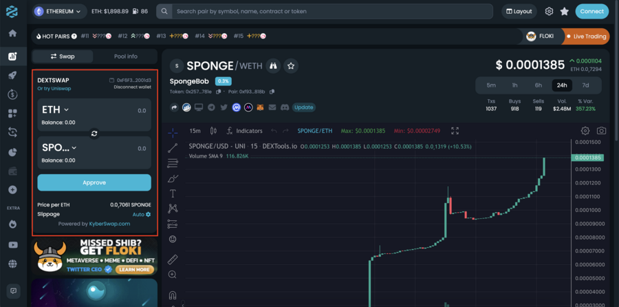 buy $SPONGE