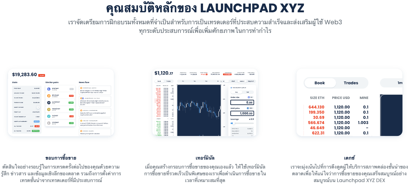 Launchpad XYZ เหรียญ ค ริ ป โต เปิด ใหม่ เหรียญคริปโตใหม่ๆ