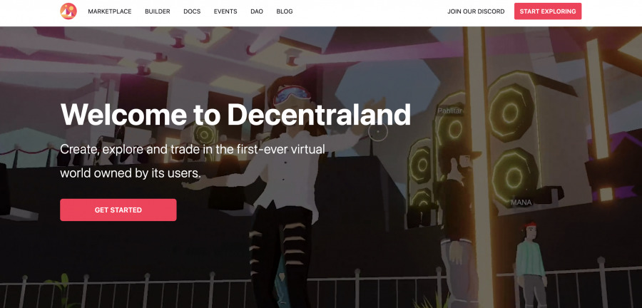 Decentraland play to earn เกมสร้างรายได้ ได้เงินจริง