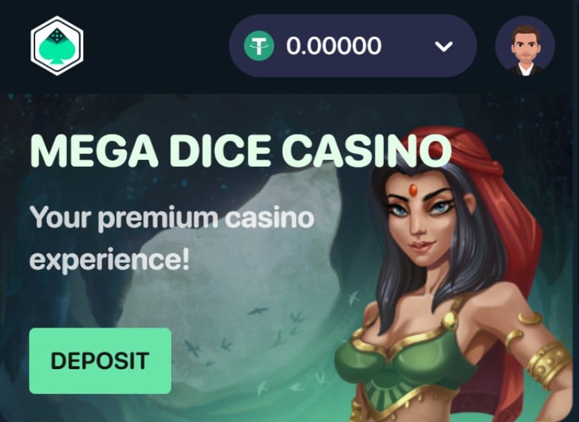  Mega Dice - คาสิโน Telegram