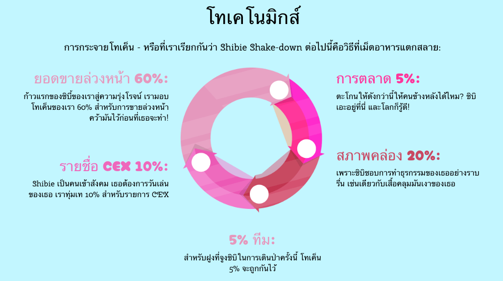 Shibie Coin โทเคโนมิกส์