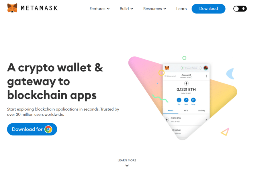 ใช้ Crypto Wallet