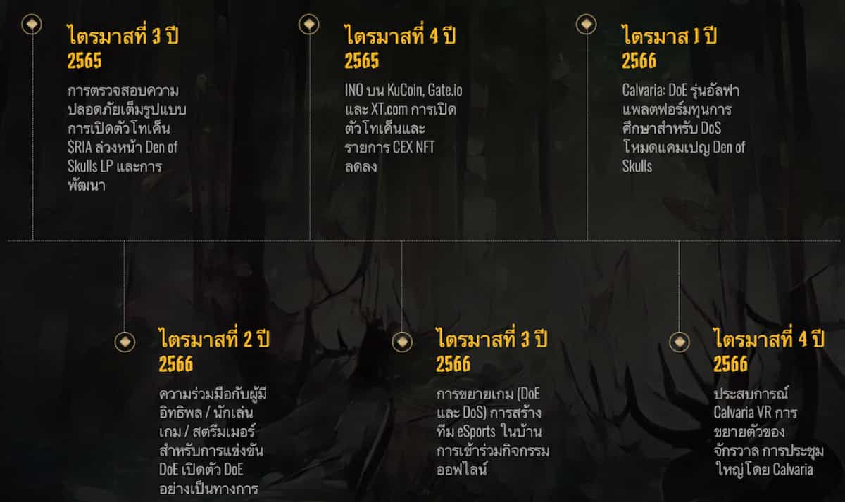 calvaria แผนงาน