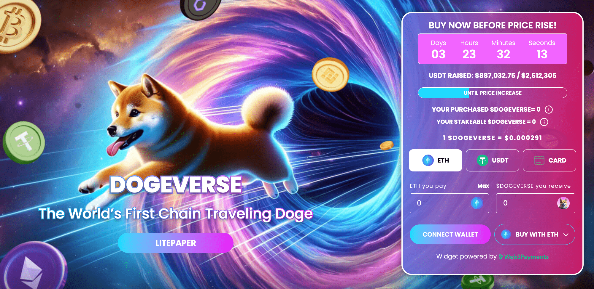 คาดการณ์ราคา Dogeverse