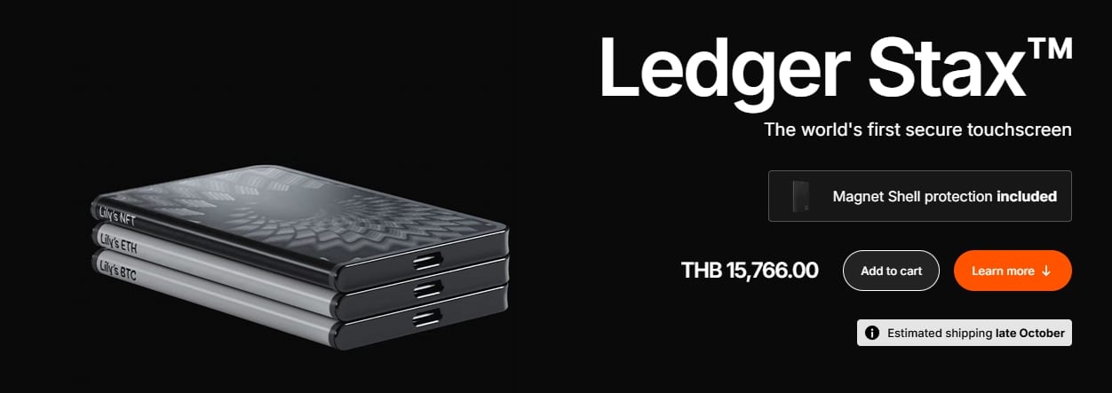 Ledger Stax